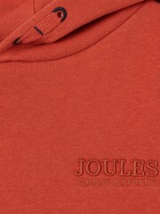 Joules Parkside Orange Hooded Sweatshirt - Image 5 of 6