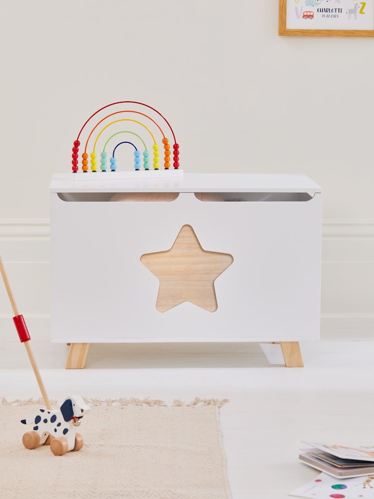 JoJo Maman Bébé Star Toy Storage Chest - Image 1 of 5