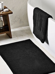Black Bobble Bath Bath Mat - Image 1 of 5