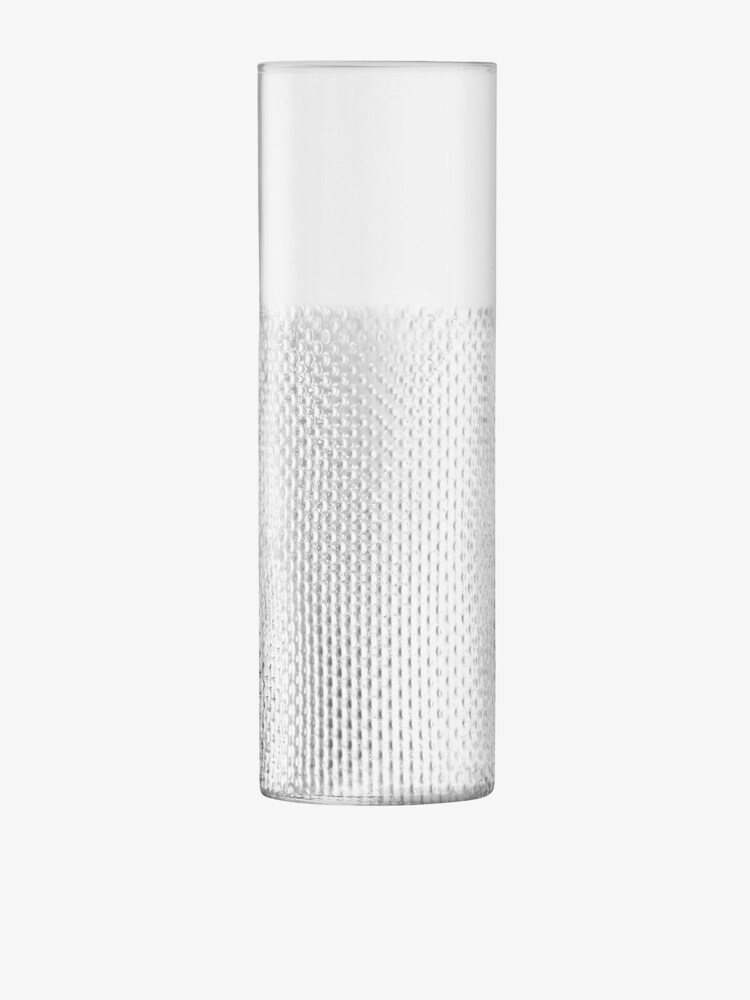 LSA International Clear Wicker Vase - Image 2 of 3