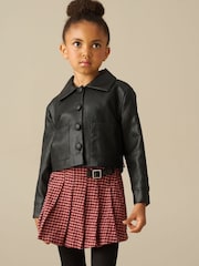 Angel & Rocket Red Zoe Check Bow Mini Skirt - Image 4 of 4