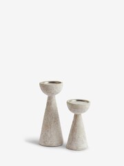 Natural Ecomix Pillar Candlestick Holder - Image 5 of 6