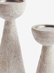 Natural Ecomix Pillar Candlestick Holder - Image 6 of 6