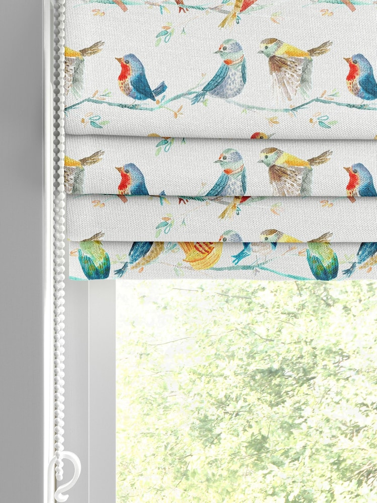 Voyage Sunshine Kids Birdy Branch Made To Measure Roman Blind - Image 2 of 6