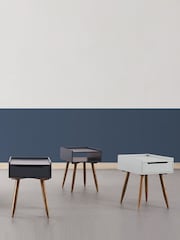Swoon Blue Southwark Bedside Table - Image 5 of 6