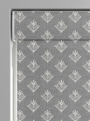 Laura Ashley Grey Lady Fern Made To Measure Roman Blinds - Image 3 of 6