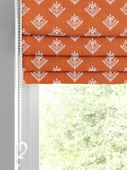 Laura Ashley Red Lady Fern Made To Measure Roman Blinds - Image 2 of 6