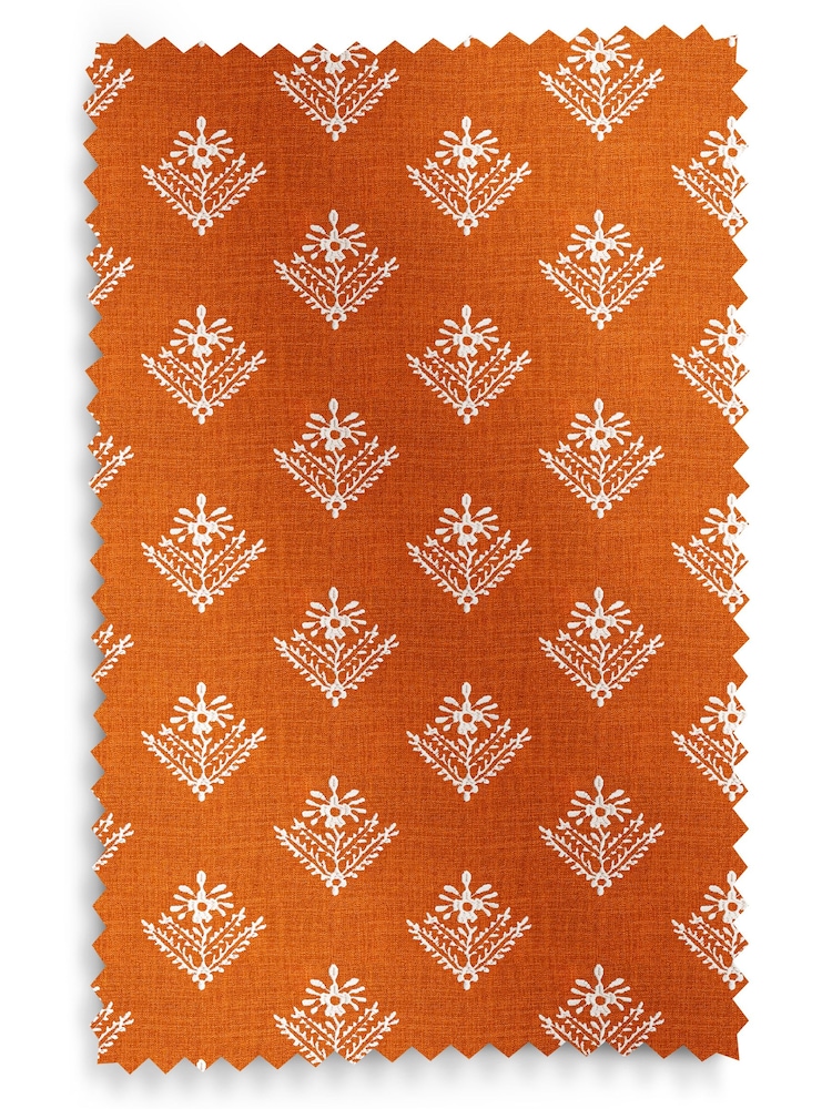 Laura Ashley Red Lady Fern Made To Measure Roman Blinds - Image 6 of 6
