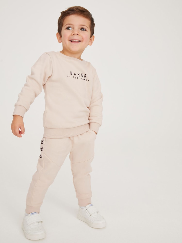 Baker by Ted Baker 100% Cotton Sweatshirt & Joggers Set - Image 1 of 10