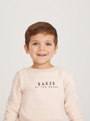 Baker by Ted Baker 100% Cotton Sweatshirt & Joggers Set - Image 3 of 10