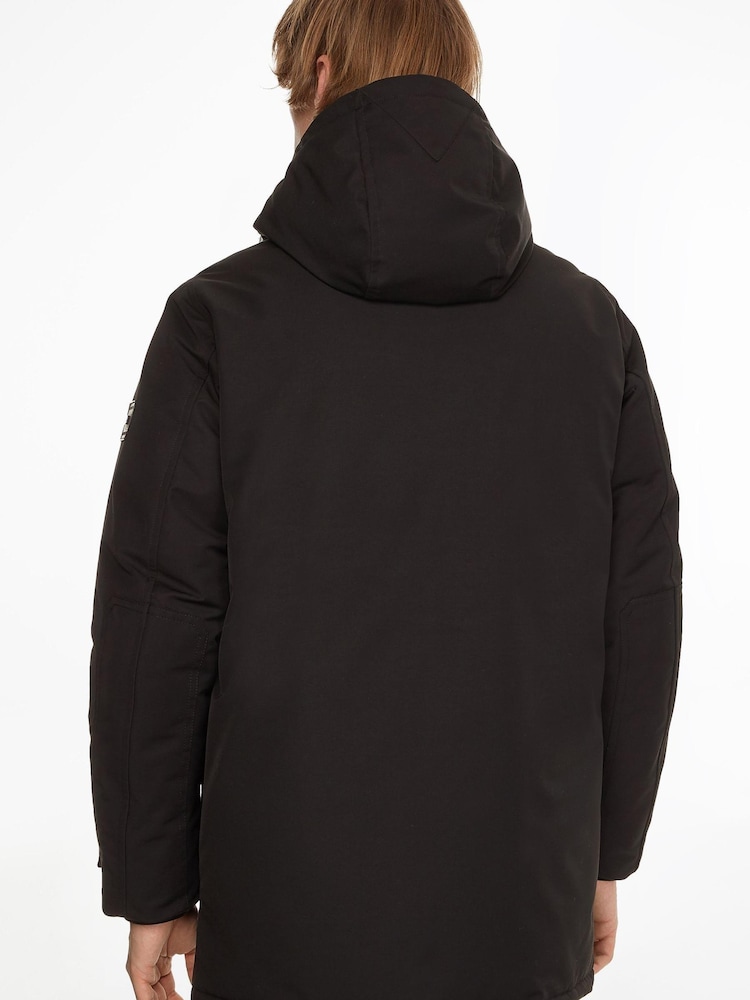 Tommy Hilfiger Rockie Down Black Parka Jacket - Image 2 of 7