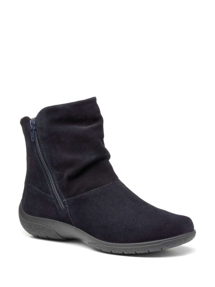 Hotter Blue Extra Wide Fit Whisper Zip Boots - Image 2 of 4
