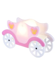 glow Pink Princess Carriage Table Lamp - Image 3 of 4