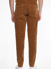 Tommy Hilfiger Brown Denton Corduroy Chinos - Image 2 of 6