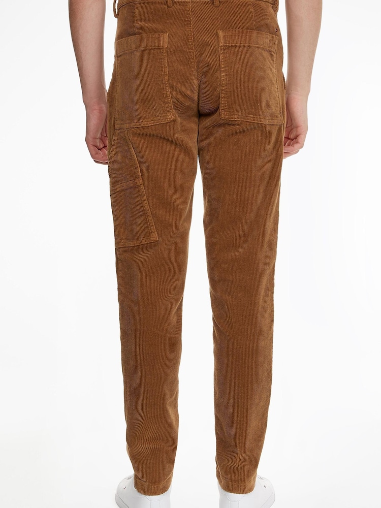 Tommy Hilfiger Brown Denton Corduroy Chinos - Image 2 of 6