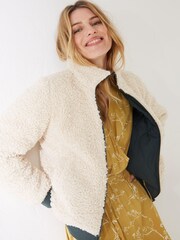 FatFace Green Reversible Jacket - Image 3 of 4