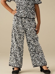Angel & Rocket Silver Leona Sequin Trousers - Image 3 of 3
