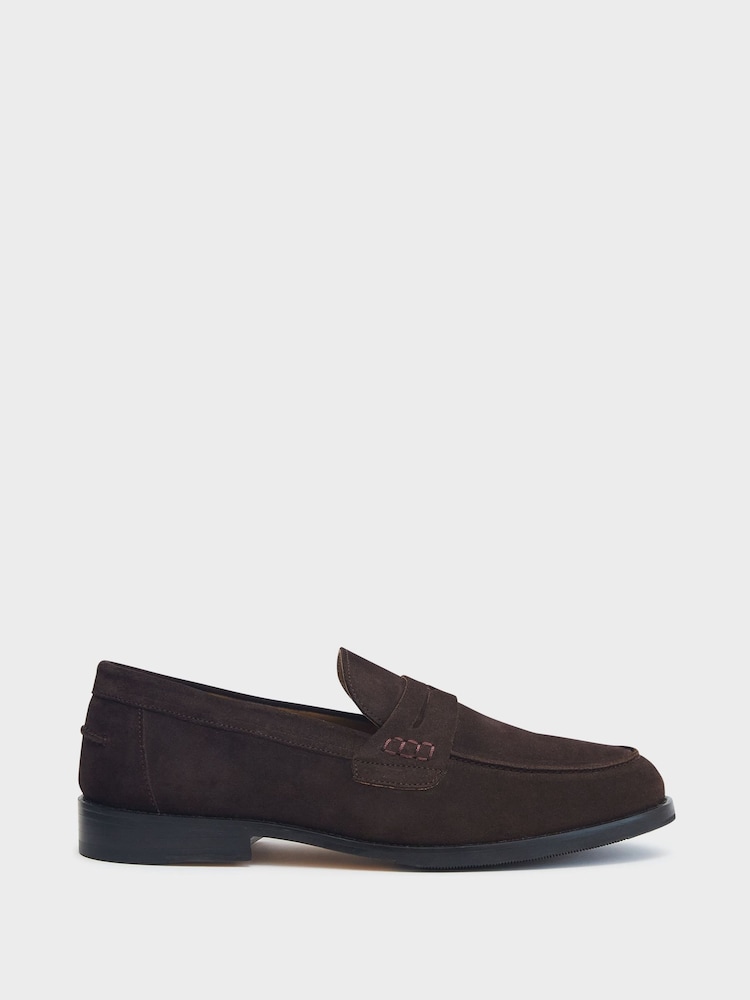 Crew Clothing Pametni mokasini iz semiša - Slika 2 iz 4 Crew Clothing Pametni mokasini iz semiša - Slika 2 iz 4