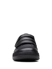 Clarks Black Multi Fit Leather Fawn Bar Shoes - Image 5 of 7