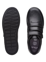 Clarks Black Multi Fit Leather Fawn Bar Shoes - Image 7 of 7
