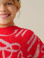 Rot - Angel & Rocket Livia Bow Jumper - Bild 6 von 7