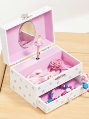 JoJo Maman Bébé Pretty Floral Musical Jewellery Box - Image 1 of 5