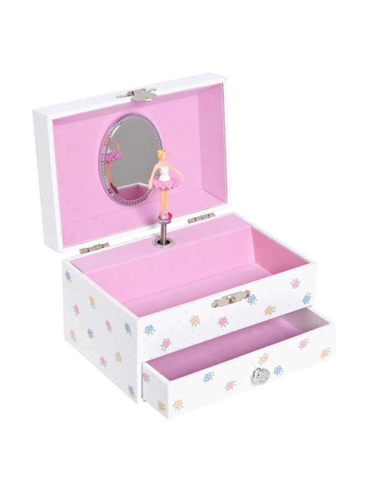 JoJo Maman Bébé Pretty Floral Musical Jewellery Box - Image 5 of 5