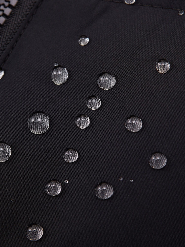 Abercrombie & Fitch Black Cosy Padded Jacket - Image 5 of 5