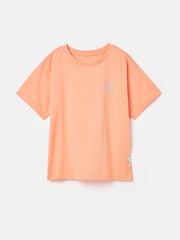 Joules Boys' Ben Orange Short Sleeve T-Shirt - Image 1 of 4