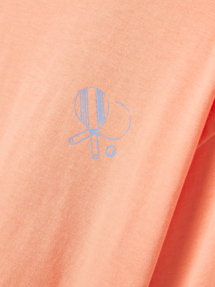 Joules Boys' Ben Orange Short Sleeve T-Shirt - Image 4 of 4