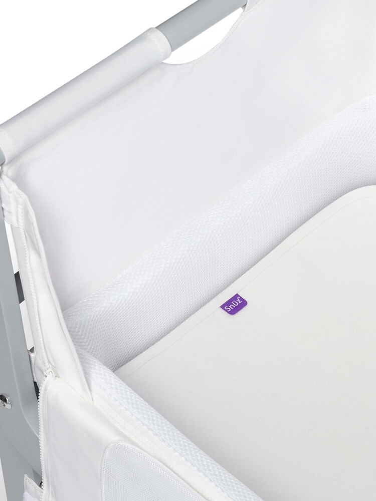 SnuzPod White Waterproof 100% Cotton Mattress Protector - Image 3 of 3