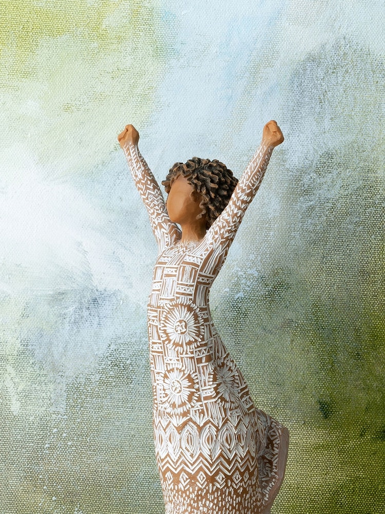 Willow Tree Cream Courageous Joy Figurine - Image 1 of 4