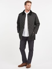 Barbour® Black Liddesdale Quilt Jacket - Image 3 of 8