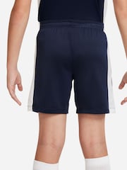 Nike Navy/White Dri-FIT Academy Training Shorts - Image 6 of 10