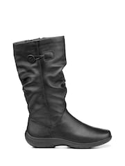 Hotter Black Regular Fit Derrymore II Zip-Fastening Boots - Image 1 of 4