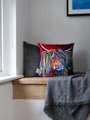 Steven Brown Art Lizzie McCoo 45cm Cushion - Image 2 of 5