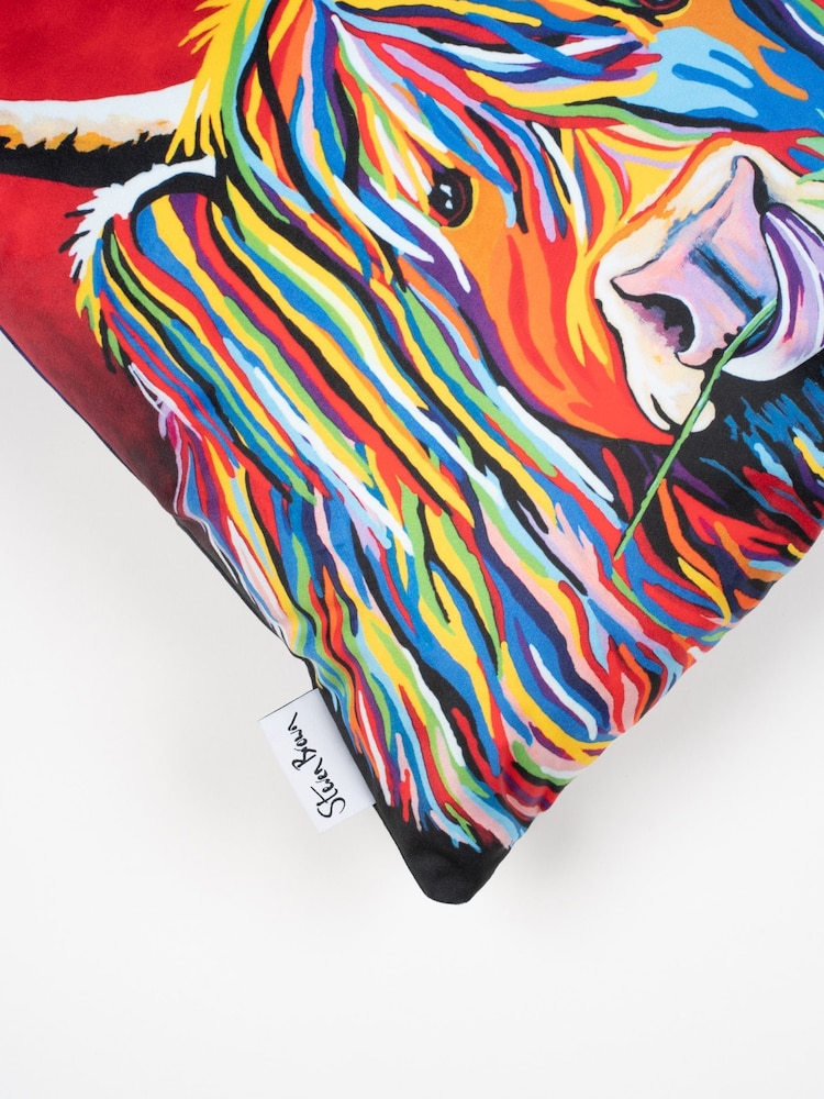 Steven Brown Art Lizzie McCoo 45cm Cushion - Image 4 of 5
