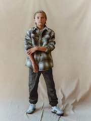 Charcoal Grey Cargo Trousers (3-16yrs) - Image 2 of 8
