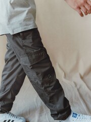 Charcoal Grey Cargo Trousers (3-16yrs) - Image 5 of 8