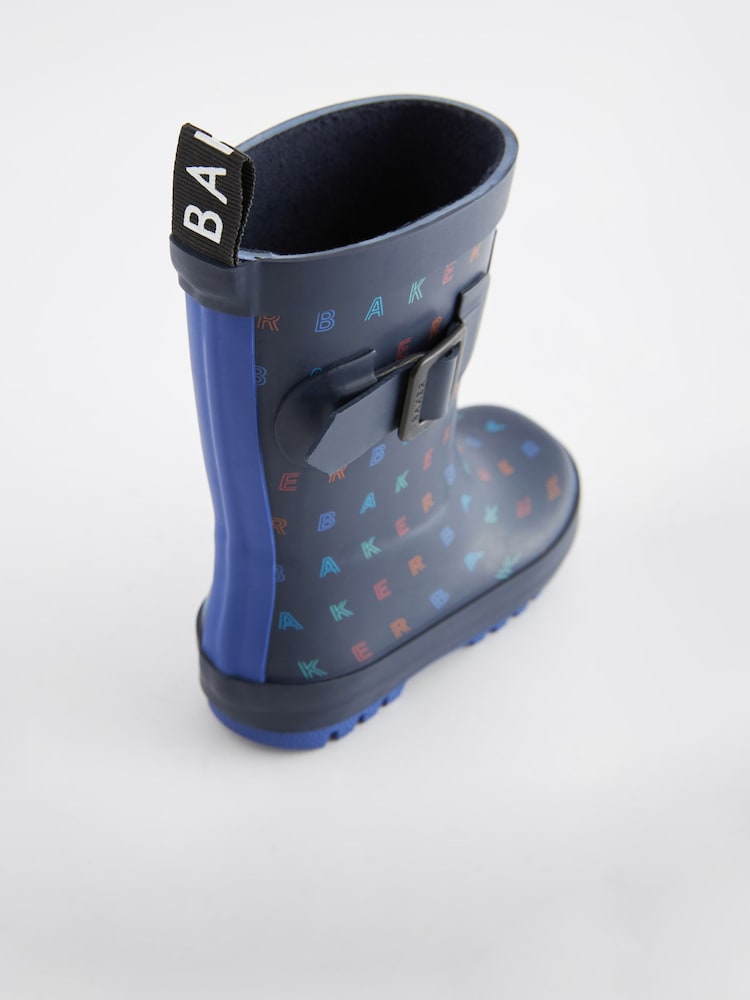Baker by Ted Baker Boys Logo Welly Boots - Image 2 of 4
