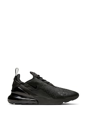Nike Black Air Max 270 Trainers - Image 2 of 11