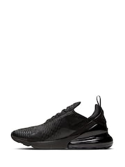 Nike Black Air Max 270 Trainers - Image 5 of 11