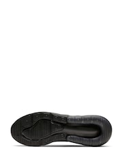 Nike Black Air Max 270 Trainers - Image 6 of 11