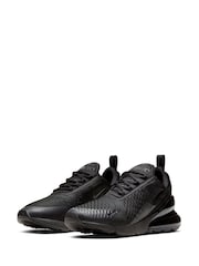 Nike Black Air Max 270 Trainers - Image 7 of 11