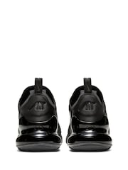 Nike Black Air Max 270 Trainers - Image 8 of 11