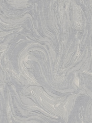 Papel pintado de vinilo metalizado marmolado de Riva Paoletti - Imagen 3 de 3