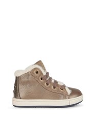 Geox Girls Gold Trottola Sneakers - Image 1 of 4