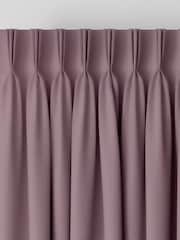 Mauve Purple Montero Velvet Made To Measure Curtains - Image 5 of 9