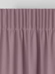 Mauve Purple Montero Velvet Made To Measure Curtains - Image 6 of 9