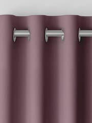 Mauve Purple Montero Velvet Made To Measure Curtains - Image 7 of 9